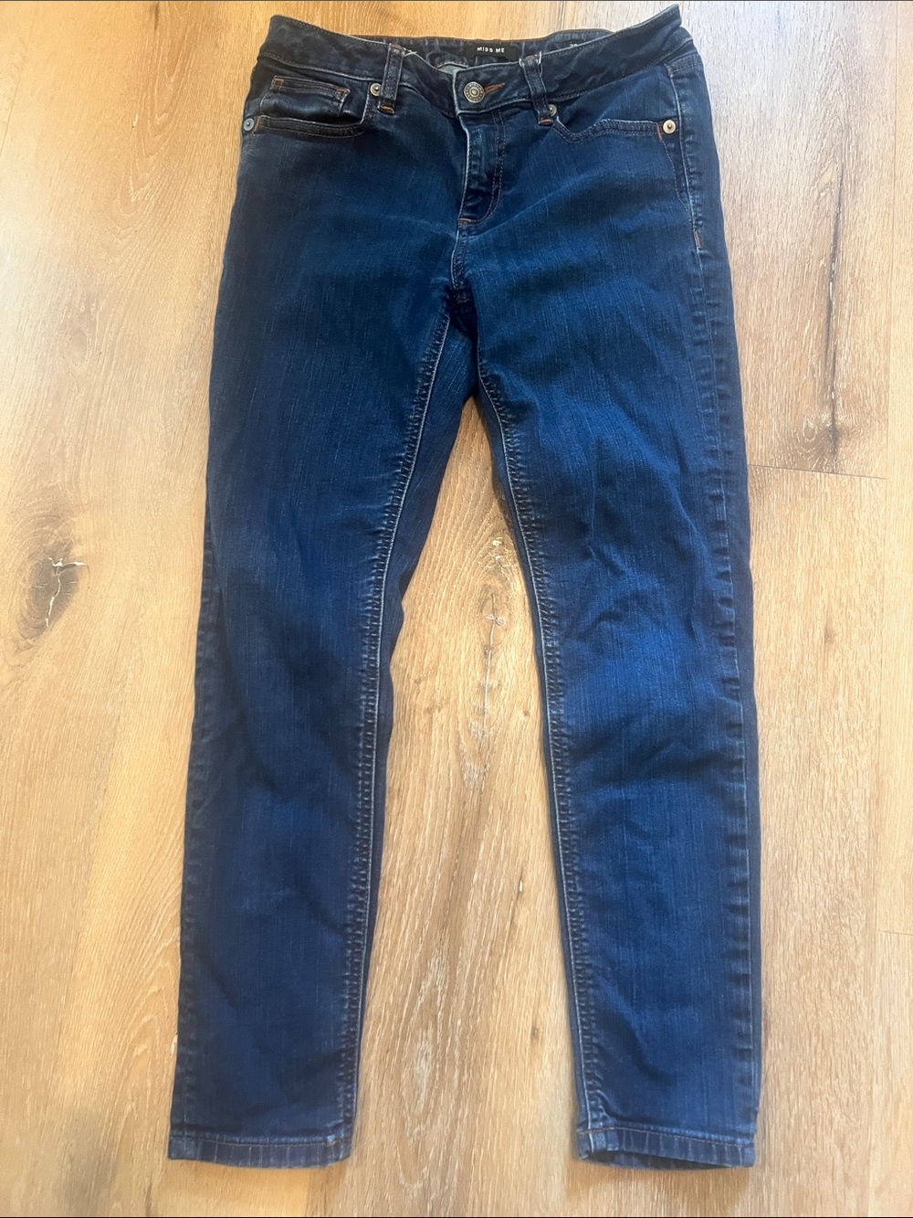 Miss Me 28 Ankle Super Skinny Dark Wash Skinny Jeans